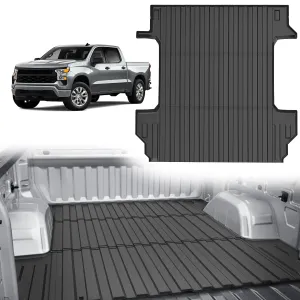 5.8ft Rubber Short Bed For 2019-2023 Chevy Silverado 1500/GMC Sierra 1500
