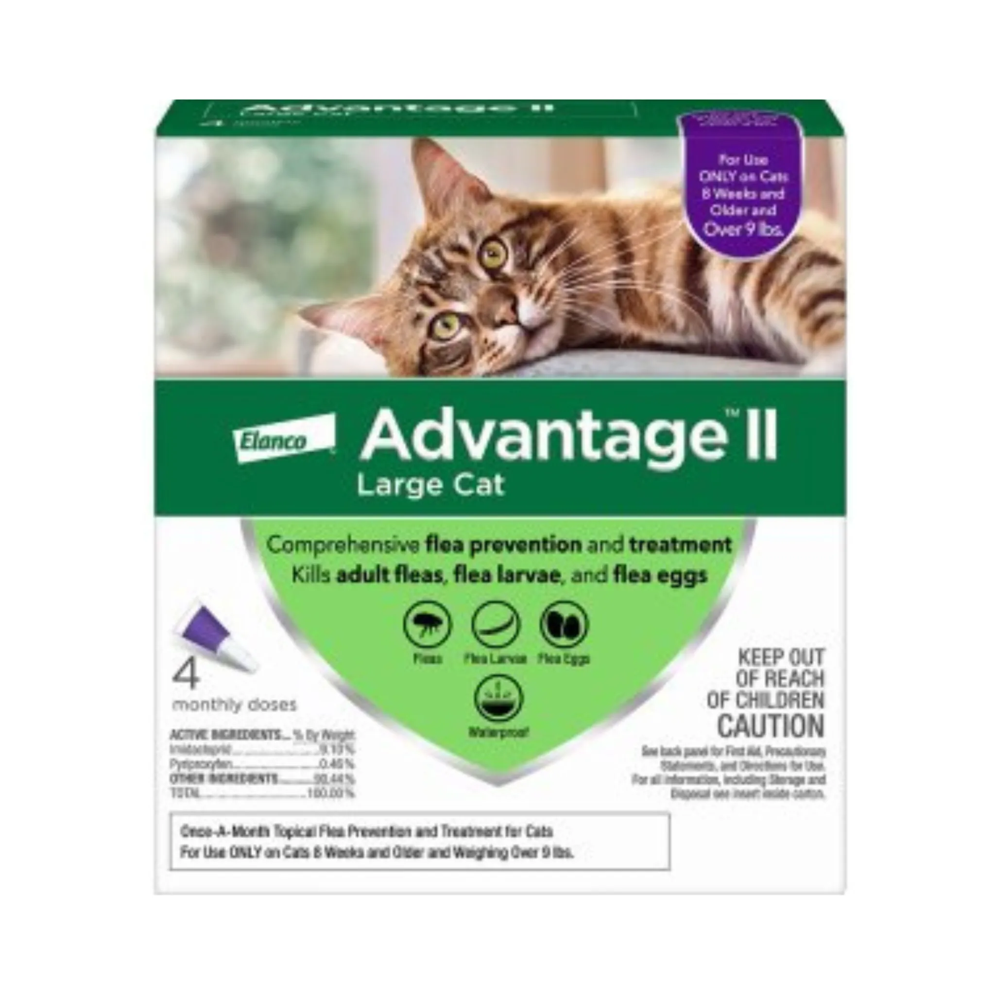 Advantage II Flea Treatment For Cats