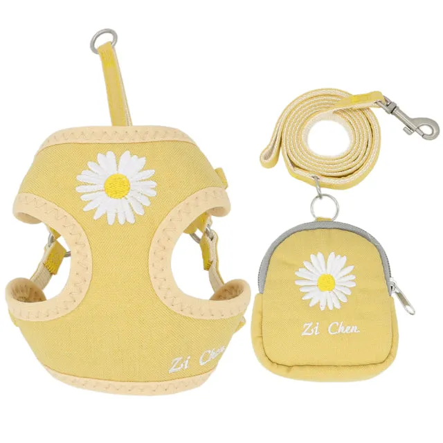 Breathable Adjustable Snack Bag Harness for Dog