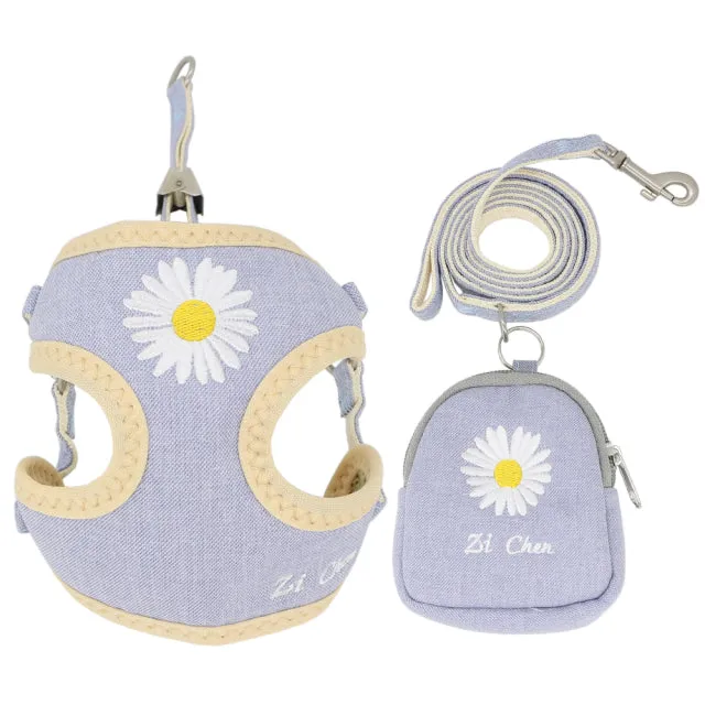 Breathable Adjustable Snack Bag Harness for Dog