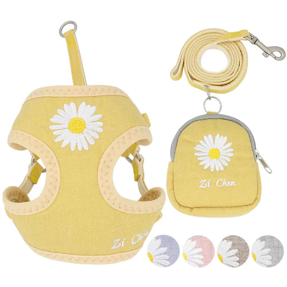 Breathable Adjustable Snack Bag Harness for Dog