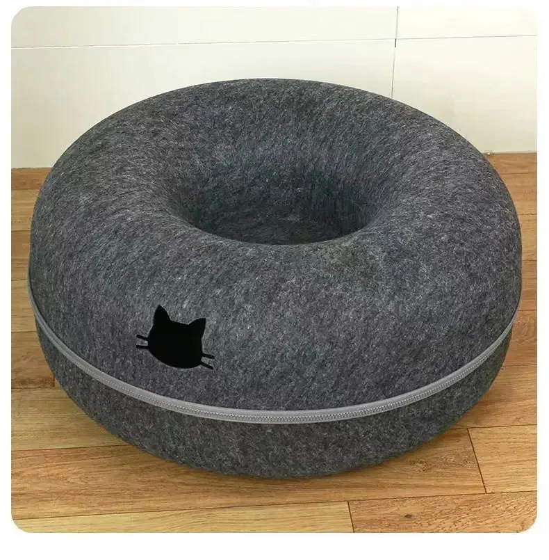 Cat Bed Comfortable Round Cat Tunnel