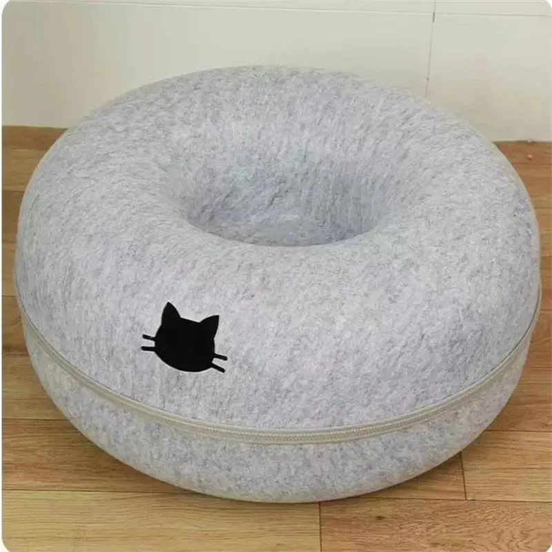 Cat Bed Comfortable Round Cat Tunnel