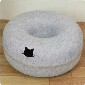 Cat Bed Comfortable Round Cat Tunnel