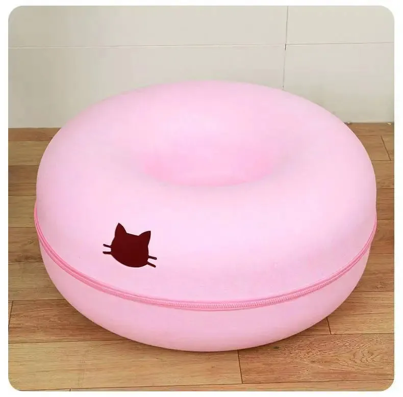 Cat Bed Comfortable Round Cat Tunnel