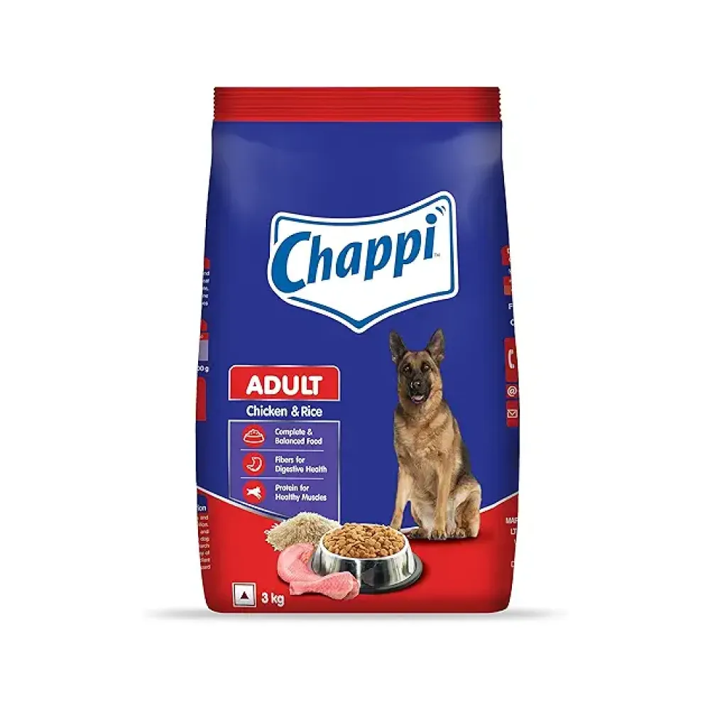 Chappi Chicken & Rice Adult Dog Dry Food (Limited Shelf Life)