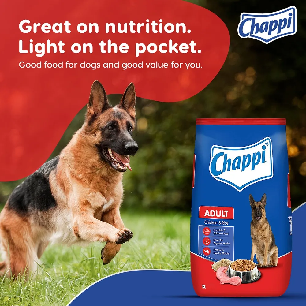 Chappi Chicken & Rice Adult Dog Dry Food (Limited Shelf Life)