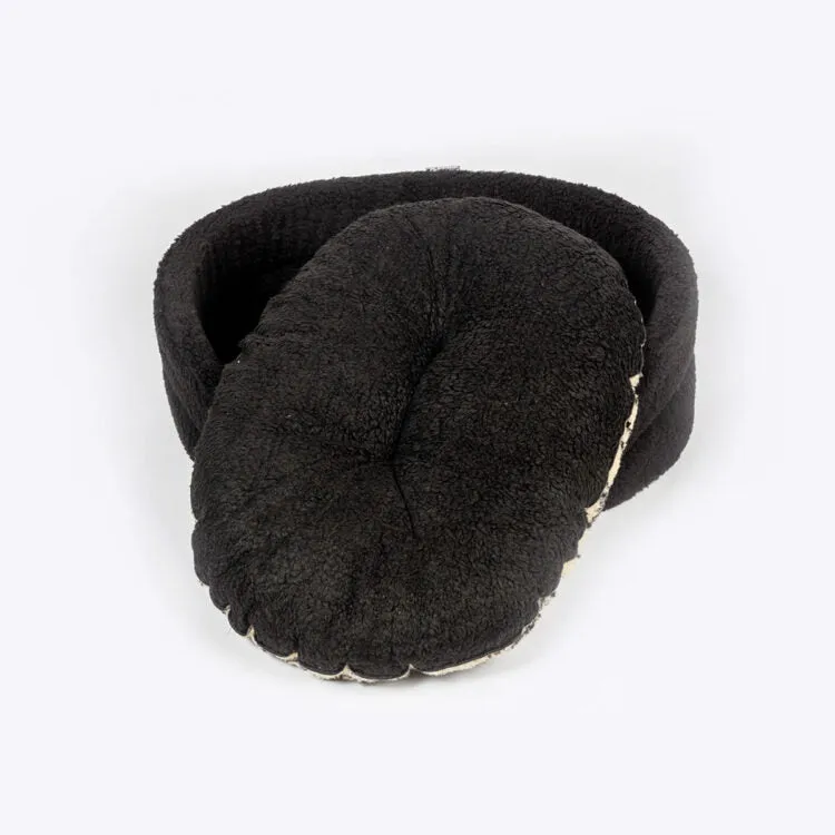 Danish Design Sherpa Fleece Neutral Geo Slumber Bed