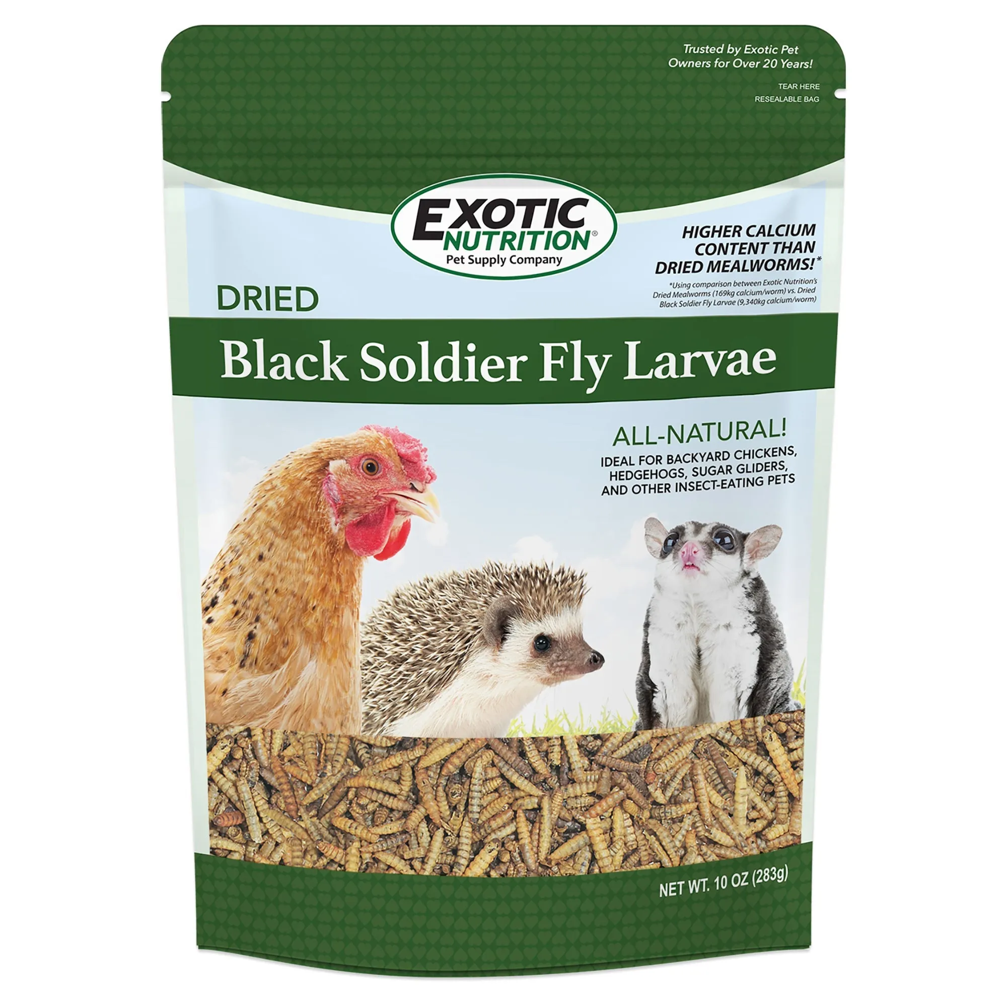 Dried Black Soldier Fly Larvae