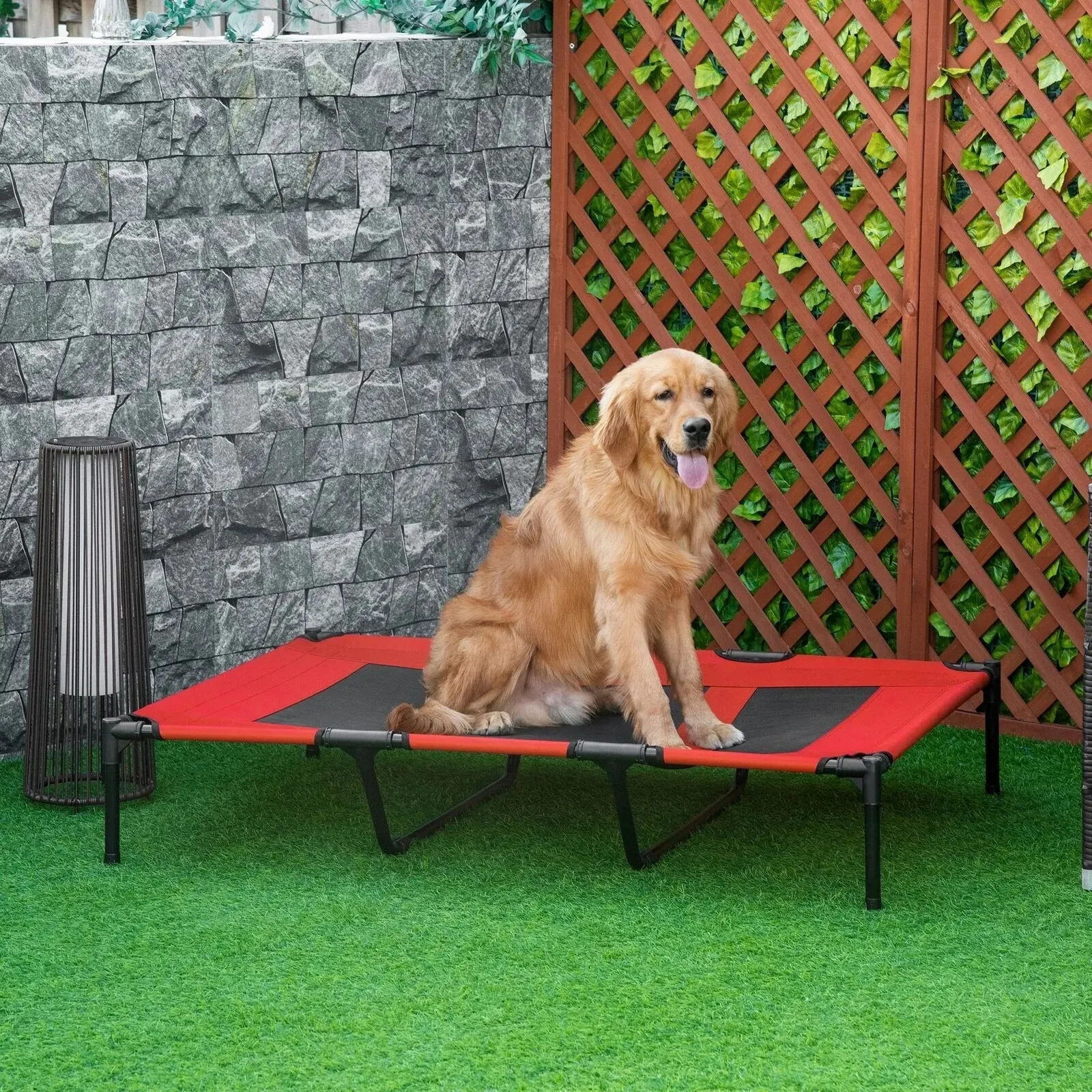 Elevated Dog Cat Pet Elevated Raised Bed Cot Oxford Outdoor Indoor XL 48" Brand New