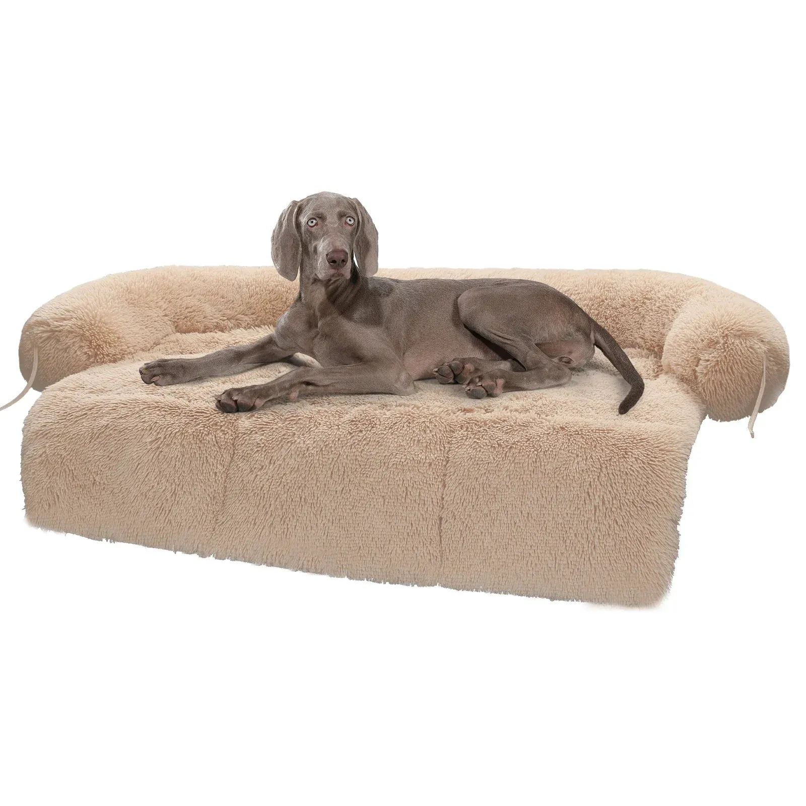 Fluffy Dog Bed XL – Warm Winter Pet Blanket, Portable and Washable Dog Sofa & Bed for Large Dogs