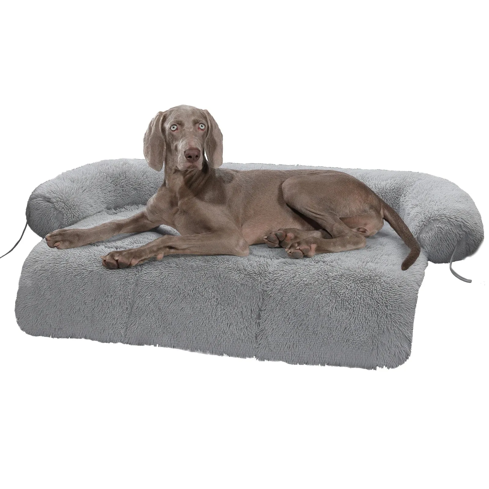 Fluffy Dog Bed XL – Warm Winter Pet Blanket, Portable and Washable Dog Sofa & Bed for Large Dogs