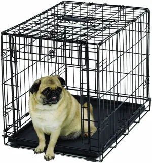 Folding Dog Crate - Ovation Single Door Crate with Up and Away Door