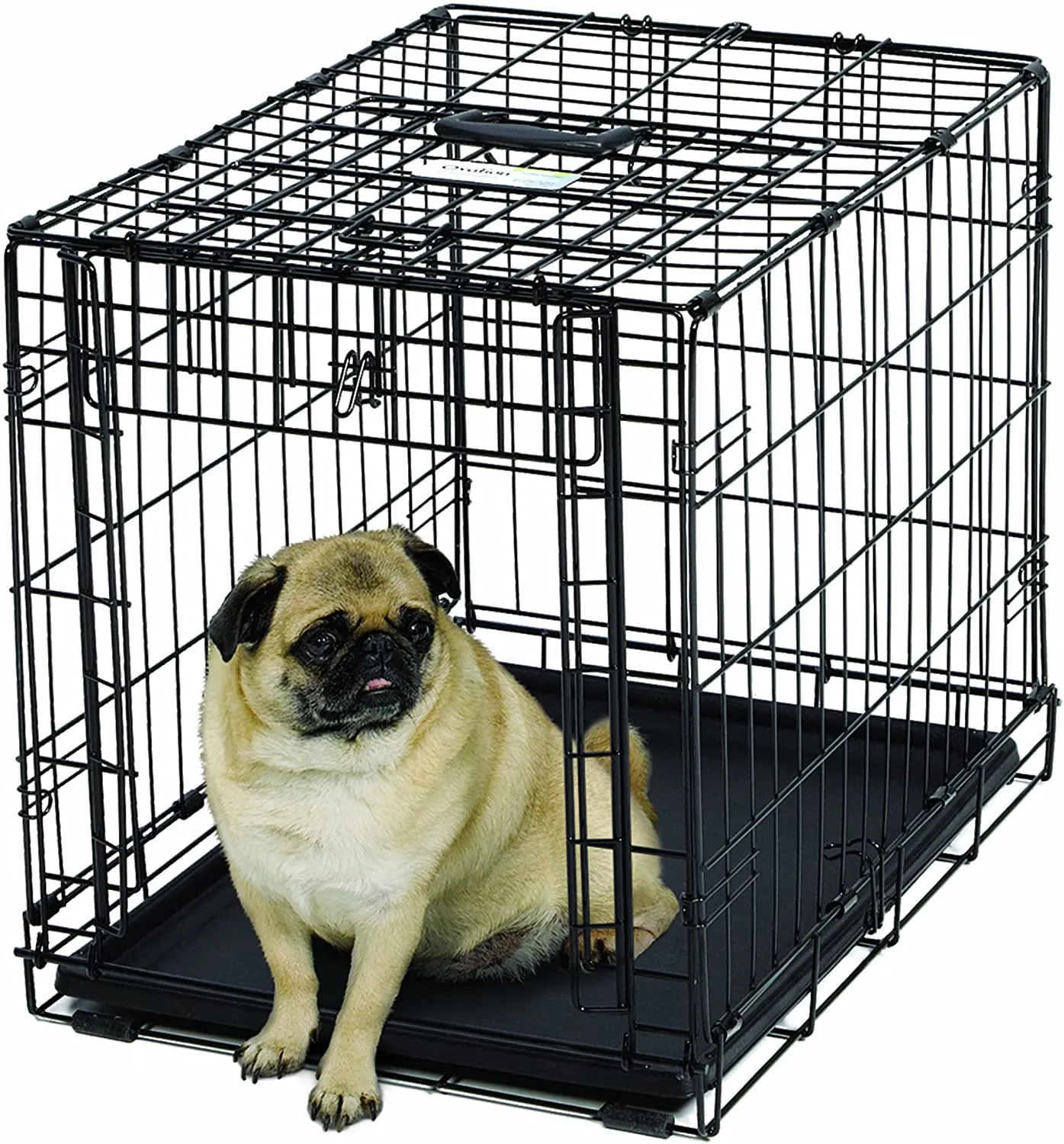 Folding Dog Crate - Ovation Single Door Crate with Up and Away Door