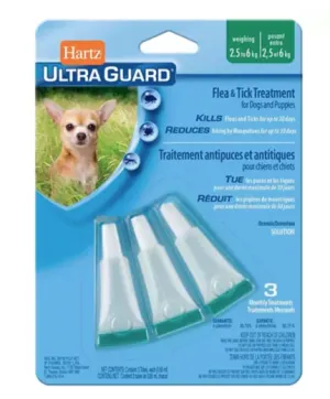 Hartz UltraGuard Flea & Tick Drops for Dogs & Puppies