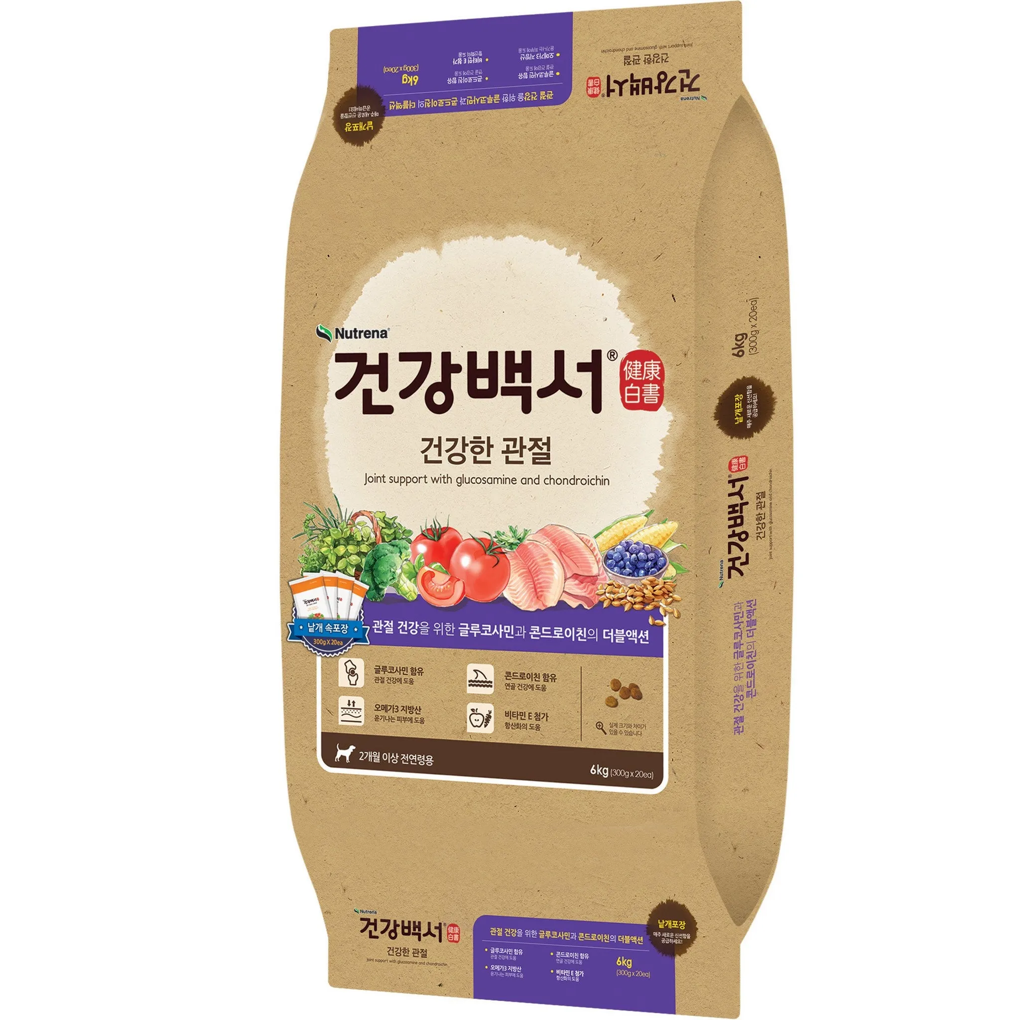 Health White Paper All-Age Functional Dog Food, Bone/Joint Support, 6kg, 1 Pack - 🏆 #74 - Pet Supplies - Best of December