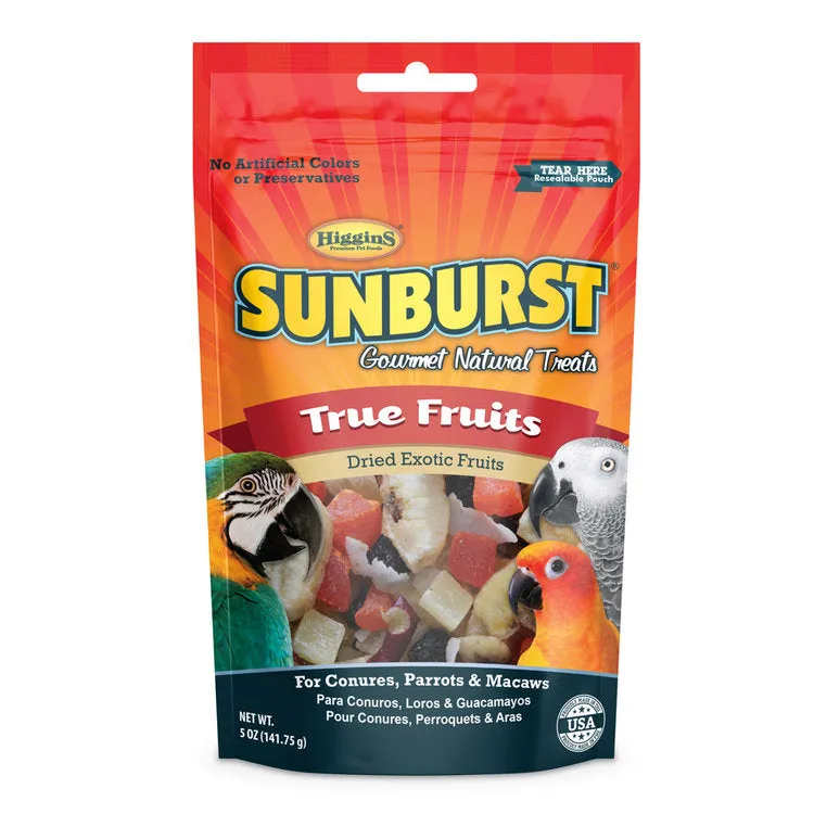 Higgins Sunburst Bird Treat True Fruits