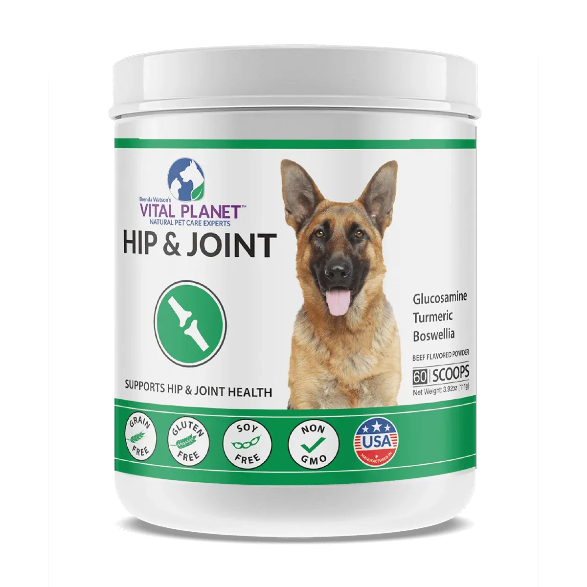 Hip & Joint Support for Dogs 3.92 Oz. Powder