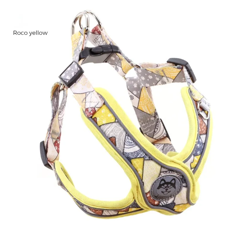 LucentLead Frenchie Adjustable Harness and Leash Set