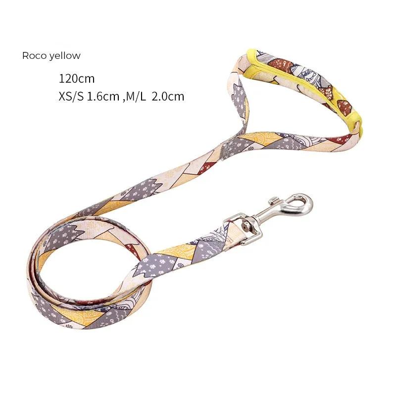 LucentLead Frenchie Adjustable Harness and Leash Set