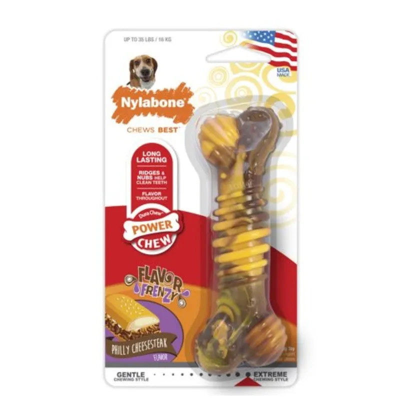 Nylabone Dura Chew Flavor Frenzy Philly Cheesesteak