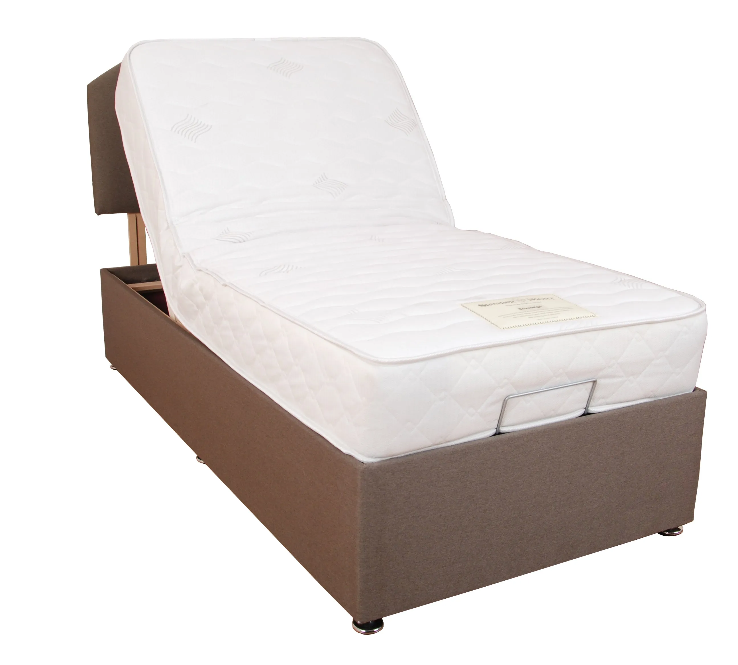 One Piece Motorised Single Bed