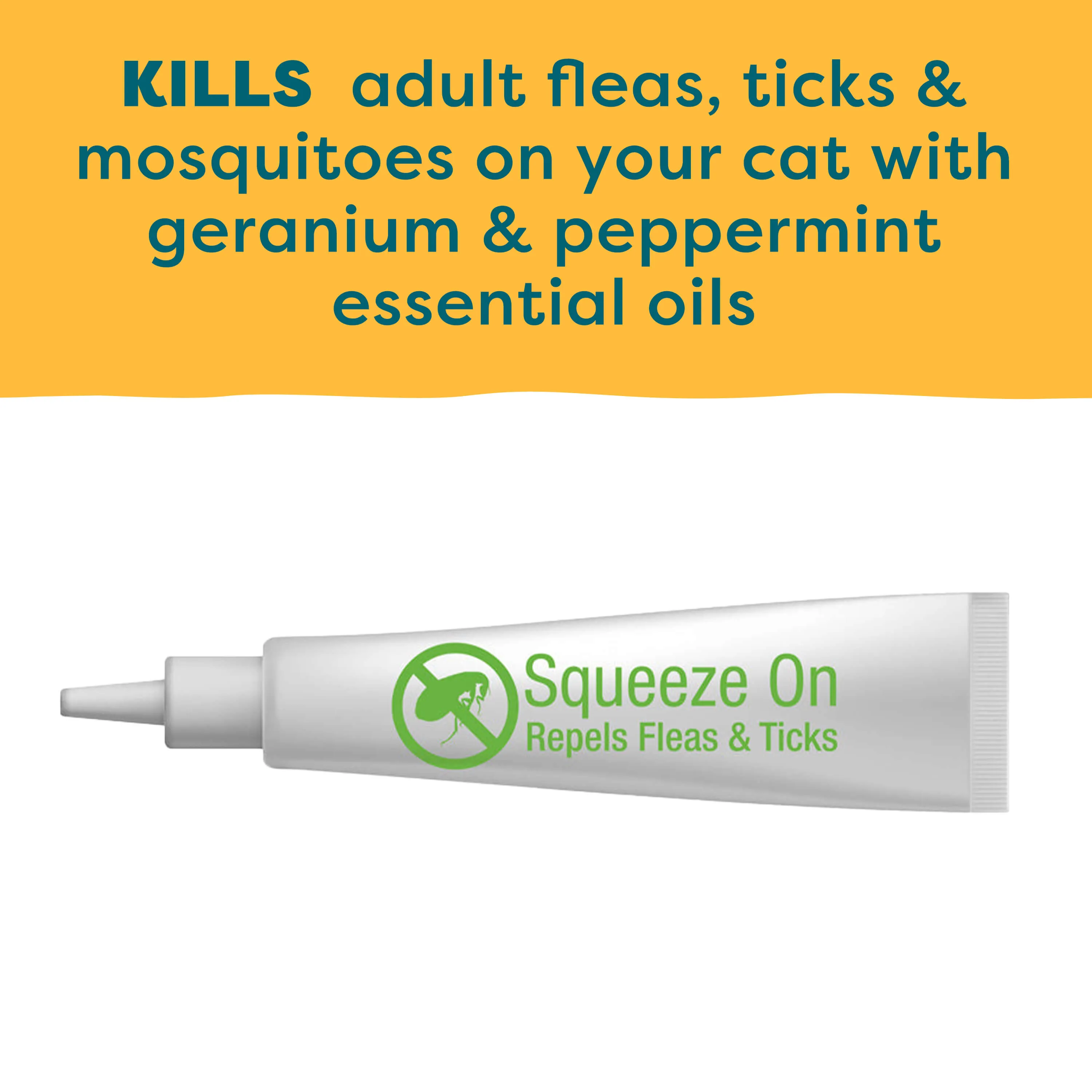 Only Natural Pet EasyDefense Herbal Squeeze-On Flea Treatment for Cats