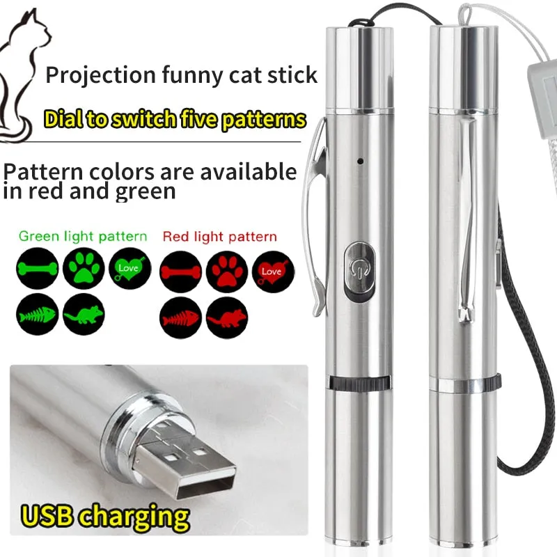 Pat and Pet Emporium | Pet Toys | Pet Laser Pointer Multi-Pattern