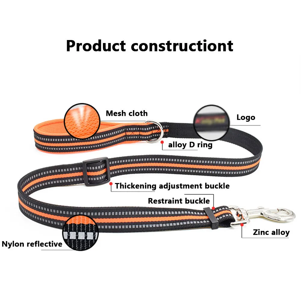 PAWS ASIA Factory Reflective Breathable Mesh Tough Tactical Dog Harness Set
