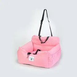 PAWS ASIA Manufacturers Travel Easy Clean Portable Safe Square Pet Car Seat Bed