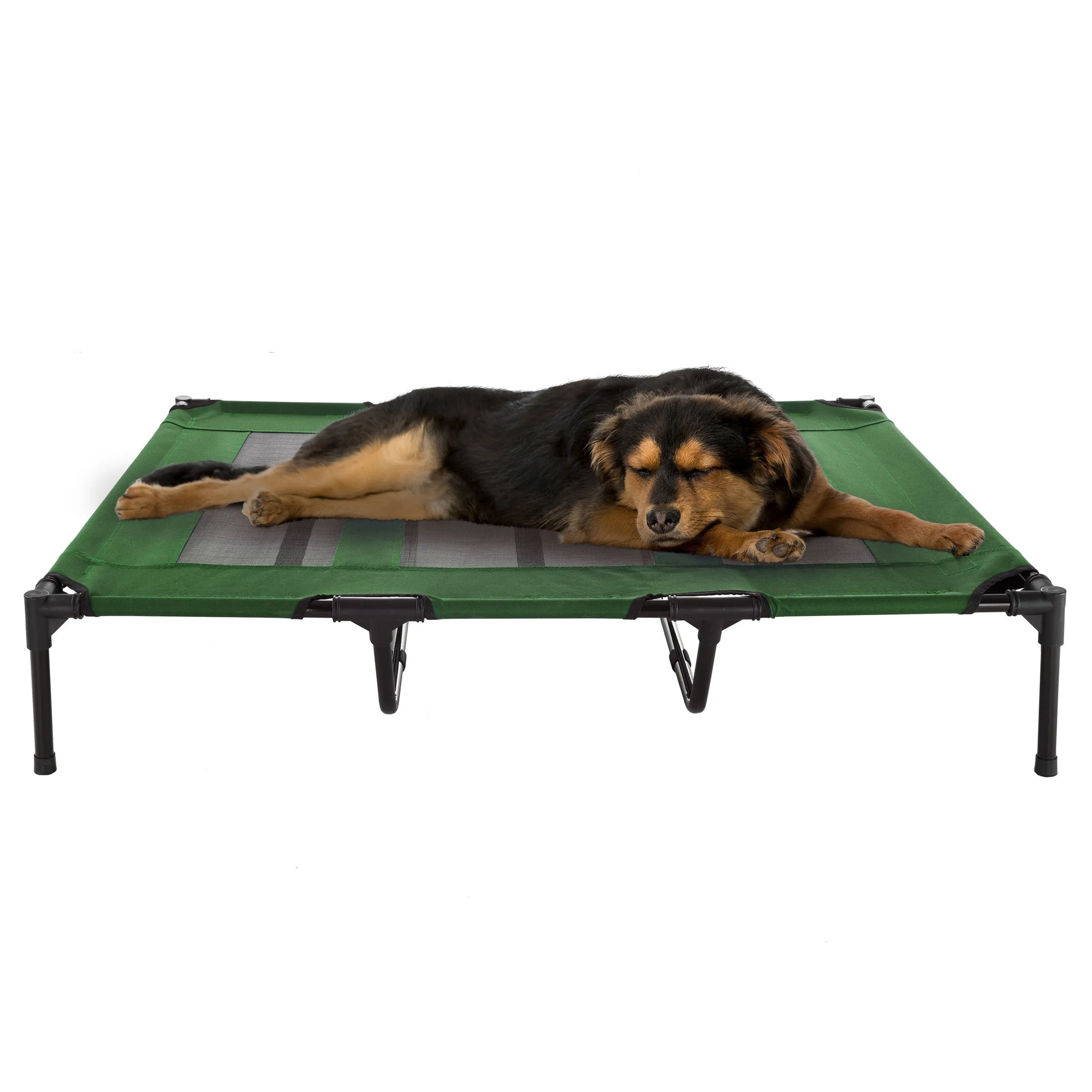 PETMAKER 48x35.5 Elevated Dog Bed, Green