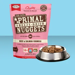 Primal FD Feline Beef & Salmon 14oz