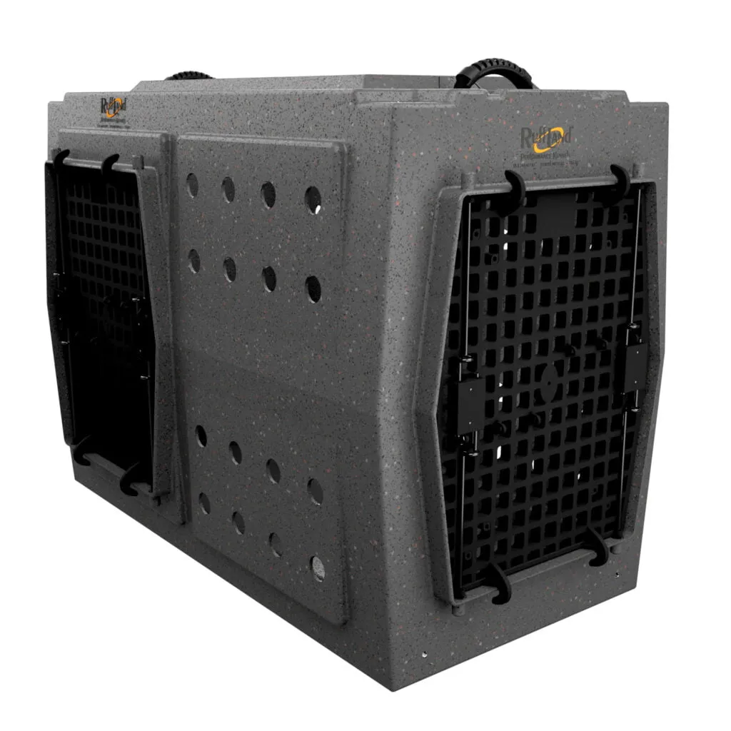 Ruff Land Kennel Double Door Side Entry Dog Crate