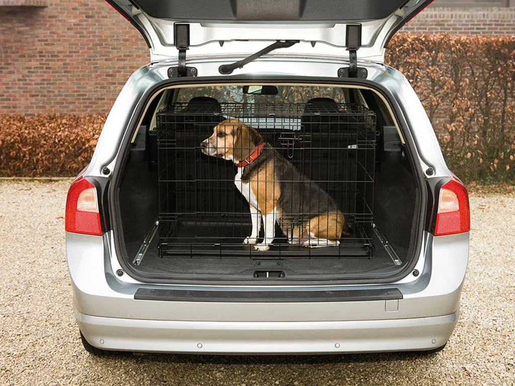 Savic | Dog Cottage | Black Double Door Cage Crate
