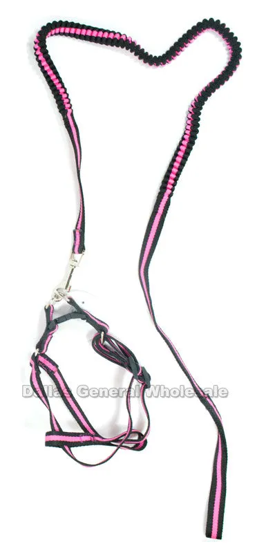 Stretchable Pet Harness with Leash Set Wholesale