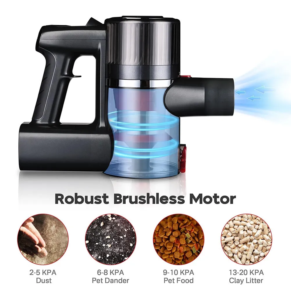 TheLAShop 4in1 Cordless Stick Vacuum for Pet Hardwood Floors Carpet