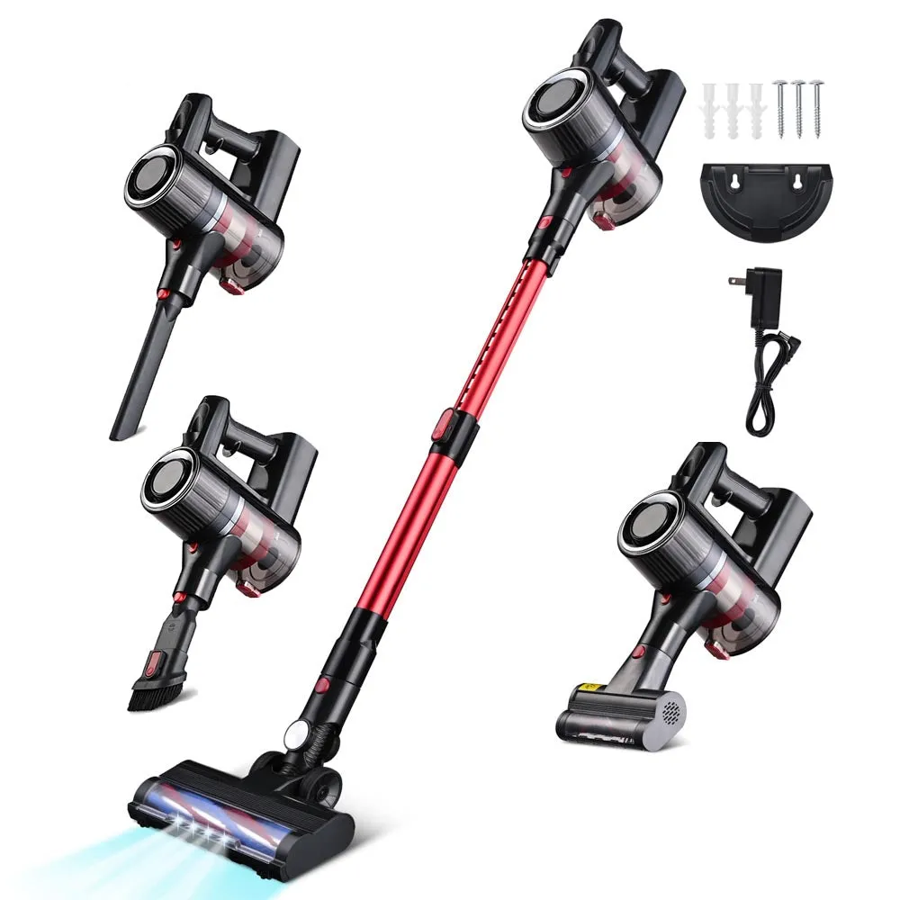 TheLAShop 4in1 Cordless Stick Vacuum for Pet Hardwood Floors Carpet