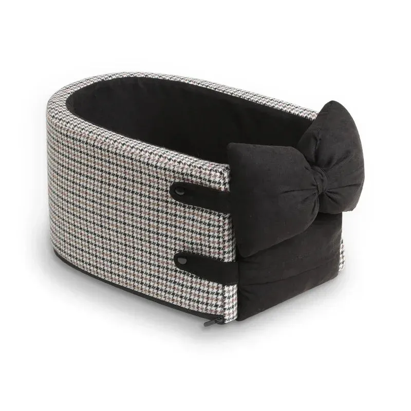 Travel Safely with Your Pet: Portable Pet Dog Car Seat, Nonslip Carriers - Central Control Safety Armrest Box Kennel Dog Bed for Small Dogs & Cats, Ideal for Travel!