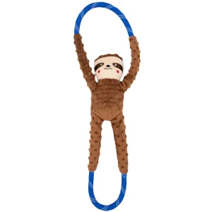 Zippy Paws RopeTugz Sloth Dog Toy